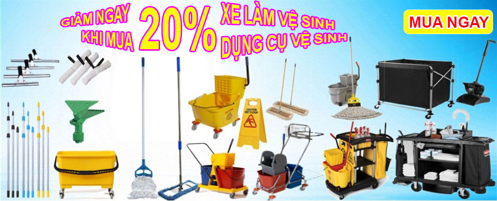 Banner Xe làm ve sinh