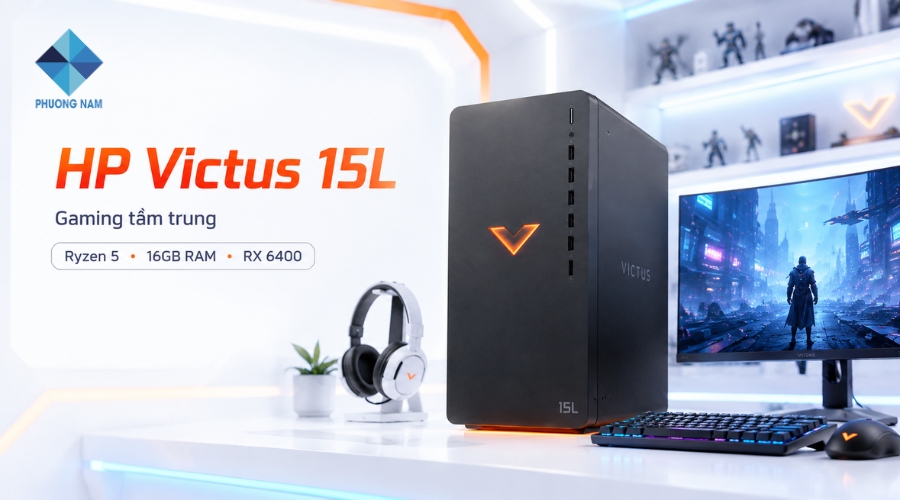 HP Victus 15L Gaming Desktop