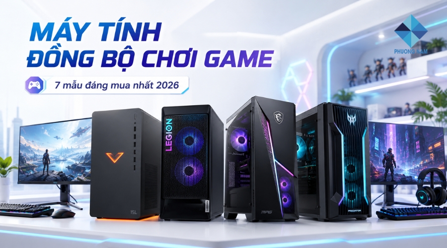 Máy tính đồng bộ chơi game