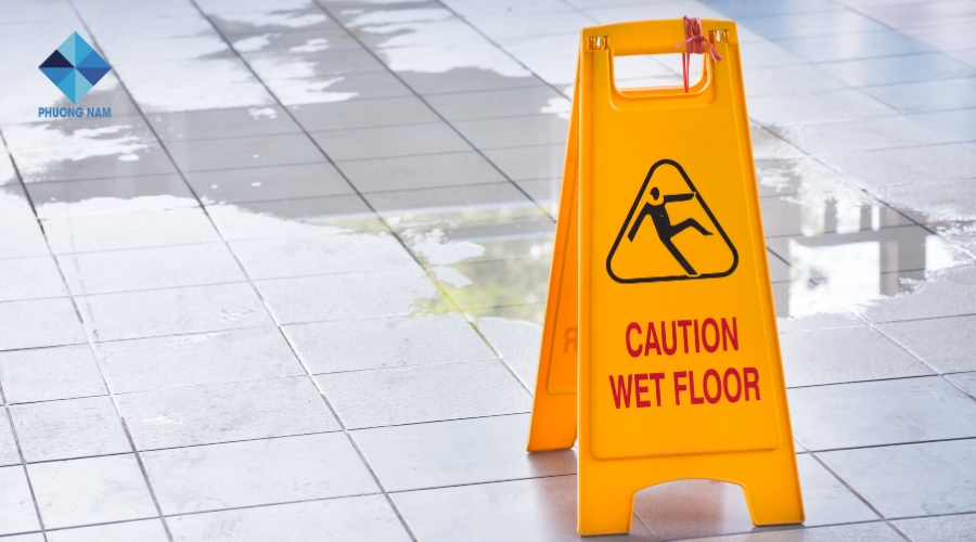 Biển báo sàn ướt