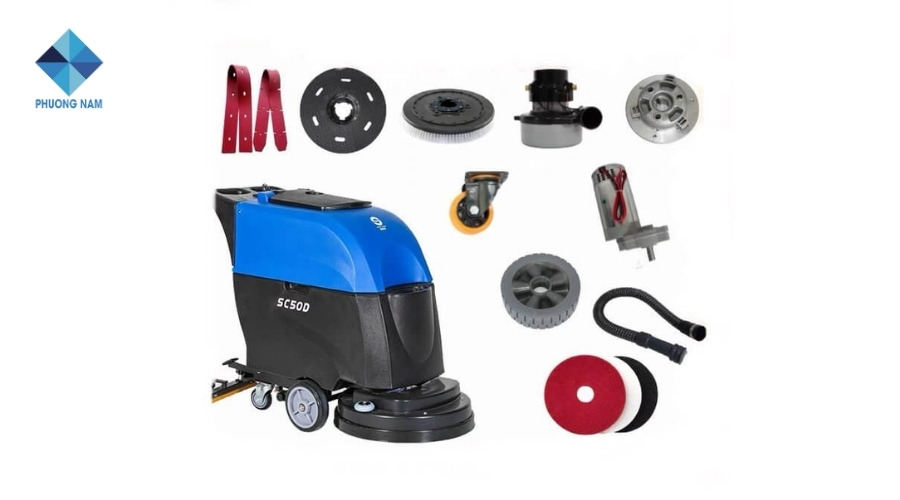 Cấu tạo máy chà sàn công nghiệp chi tiết nhất