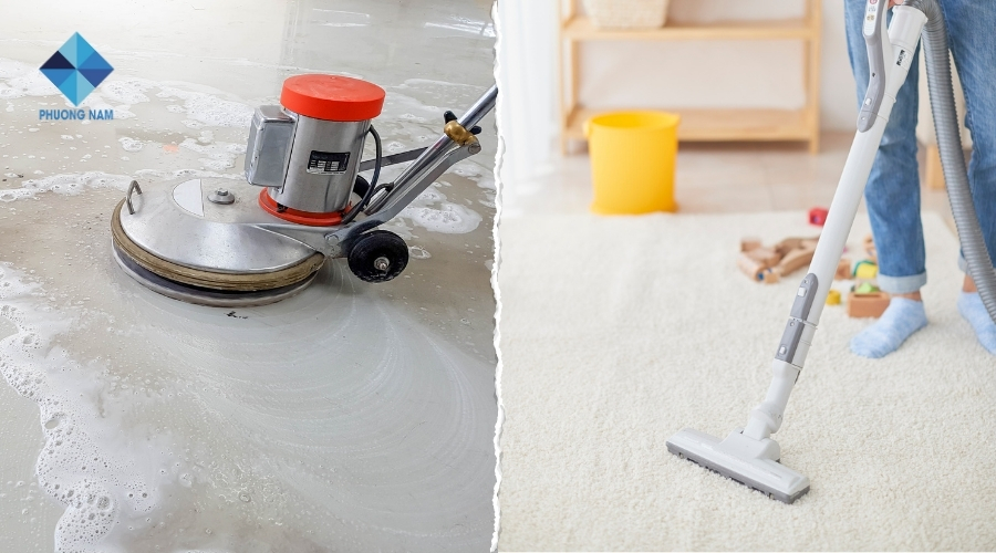 Tổng quan máy chà sàn công nghiệp và máy chà sàn gia đình