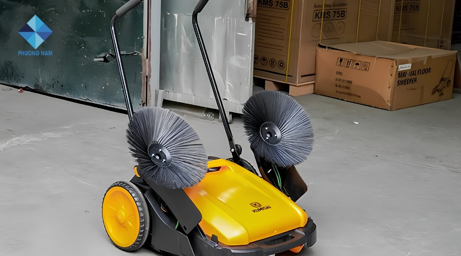 Xe quét rác chạy pin đẩy tay Kumisai KMS 80