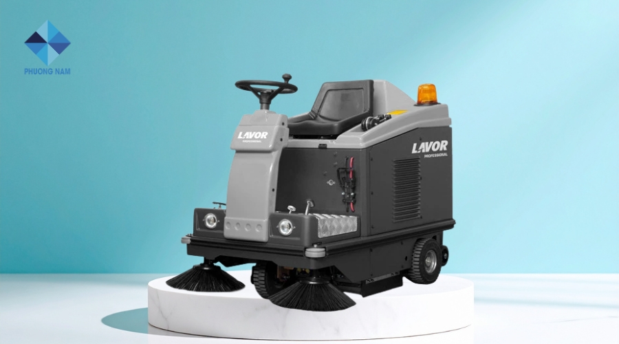 Xe quét rác ngồi lái Fasa SWL R1000