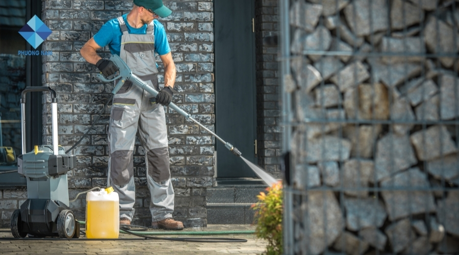 Áp lực máy phun rửa áp lực cao 1