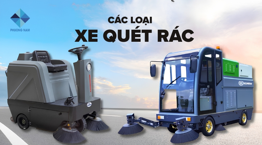 Các loại xe quét rác