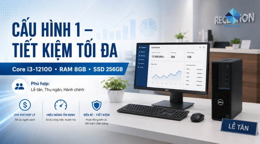 Cấu hình máy tính văn phòng 1