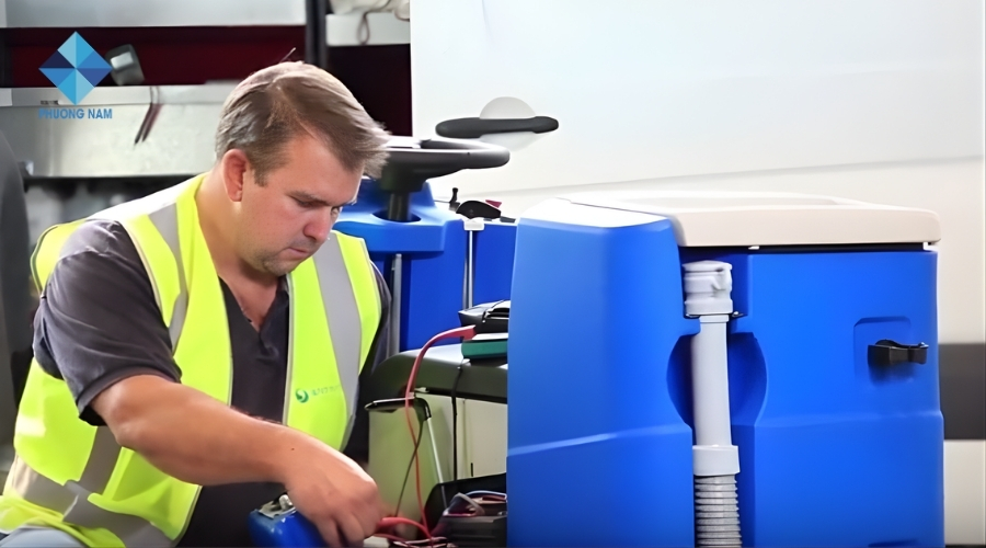 Kiểm tra tổng thể và bôi trơn các khớp nối