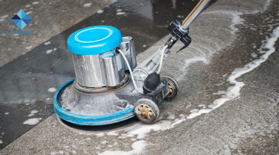 Máy chà nhưng không ra nước