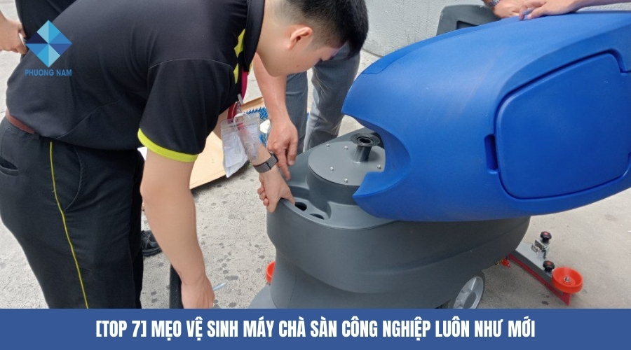 Vệ sinh máy chà sàn công nghiệp