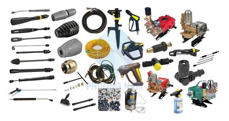 phụ kiện máy phun rửa áp lực cao