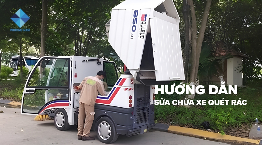 Sửa chữa xe quét rác