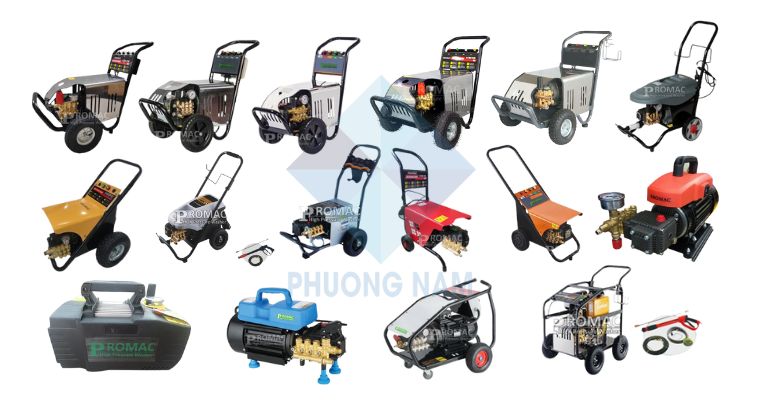máy phun rửa áp lực cao promac