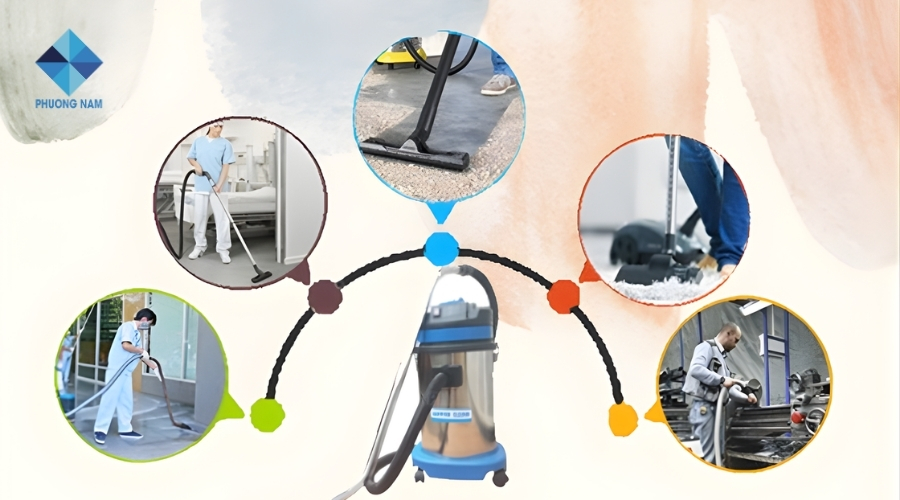 Chức năng của máy hút bụi công nghiệp 1