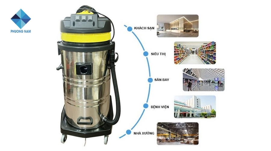 Chức năng của máy hút bụi công nghiệp 2