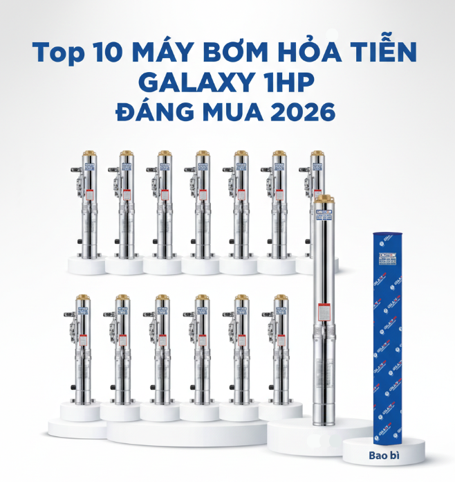 Top 10 máy bơm hỏa tiễn galaxy 1HP đáng mua 2026