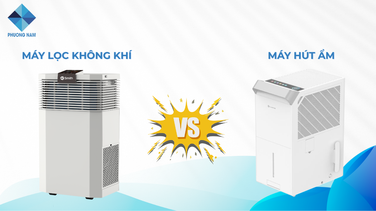 Nên mua máy lọc không khí hay máy hút ẩm? Chọn máy nào