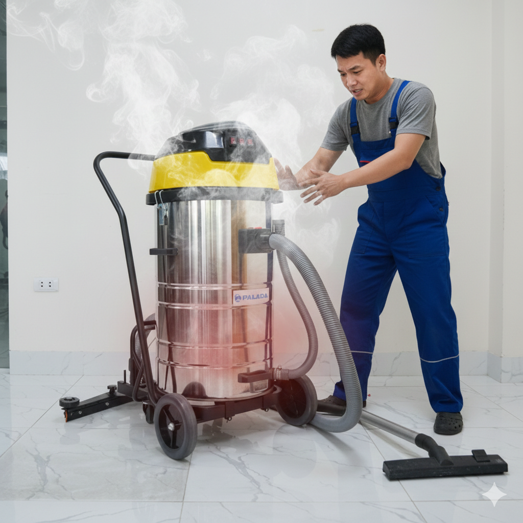 Máy hút bụi bị nóng? Dấu hiệu nhận biết và cách khắc phục
