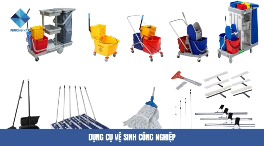 [Top 10] Dụng cụ vệ sinh công nghiệp bền bỉ nhất hiện nay