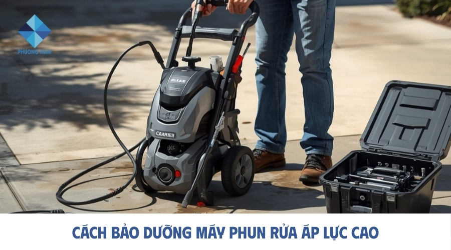 Cách bảo dưỡng máy phun rửa áp lực cao