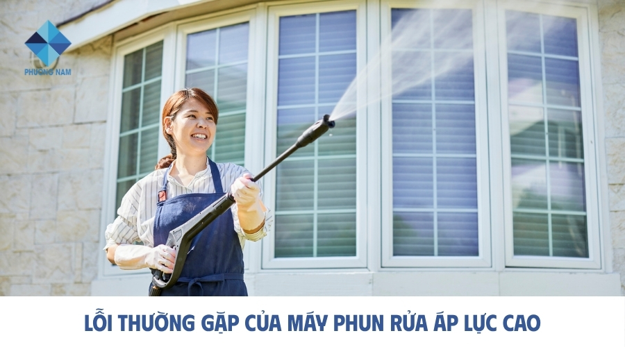 Lỗi thường gặp của máy phun rửa áp lực cao