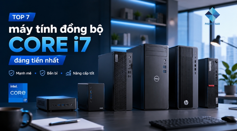 Top 7 máy tính đồng bộ core i7 đáng tiền nhất