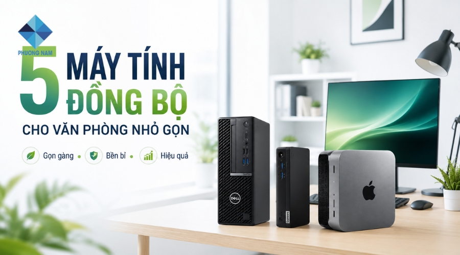 [Gợi ý] 5 Máy tính đồng bộ cho văn phòng nhỏ gọn