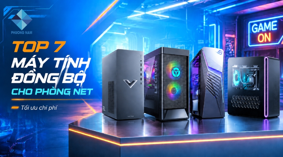 Top 7 máy tính đồng bộ cho phòng net tối ưu chi phí