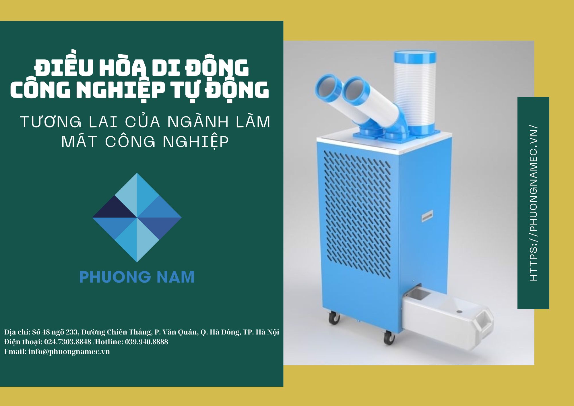 Điều Hòa Di Động Công Nghiệp Tự Động: Tương Lai Của Ngành Làm Mát Công Nghiệp