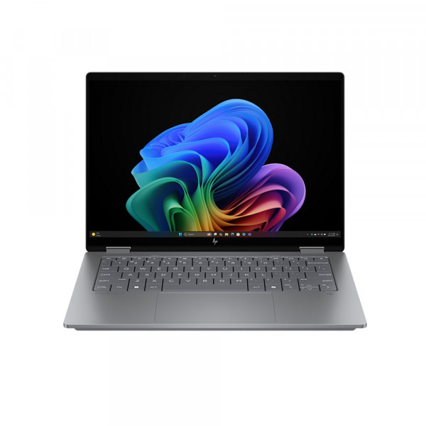 Laptop HP OmniBook X Flip 14-fk0082AU BZ7N8PA (AMD Ryzen™ AI 7 350 | AMD Radeon | 14 inch 2K Cảm ứng | 32GB | 1TB | Win 11 | Office | Bạc)