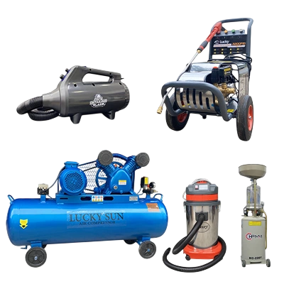 Bộ chăm sóc xe ô tô 2 khoang rửa và 1 khoang chăm sóc 220V