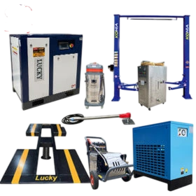 Bộ chăm sóc xe ô tô 1 khoang rửa cầu, 1 khoang rửa thường và 1 khoang chăm sóc