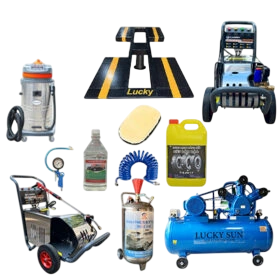 Bộ rửa xe ô tô kết hợp chăm sóc xe chuyên nghiệp