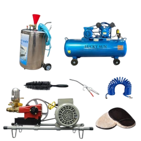 Bộ thiết bị rửa xe máy chuyên nghiệp rửa 10 đến 30 Xe/Ngày