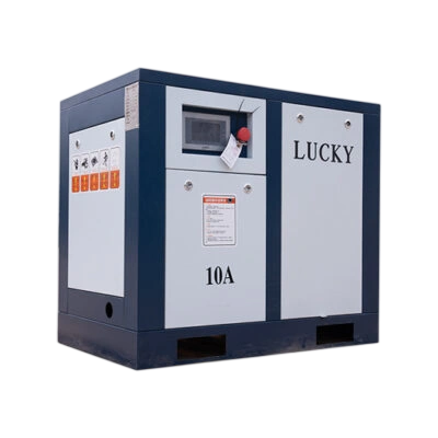 Máy nén khí trục vít 10HP (7.5kW) biến tần 12bar 380V Lucky BT10A