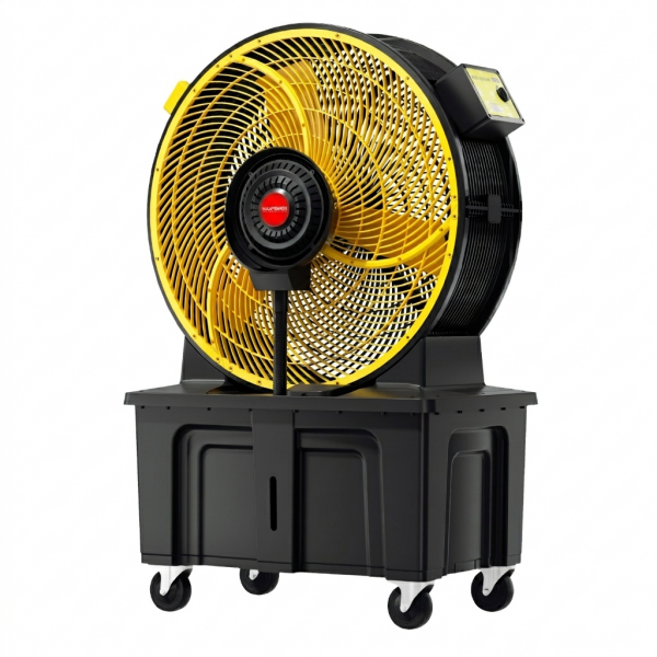 Quạt hướng trục phun sương công nghiệp di động MaxPower MA-1150L | Làm mát ngoài trời khu vực diện tích lớn