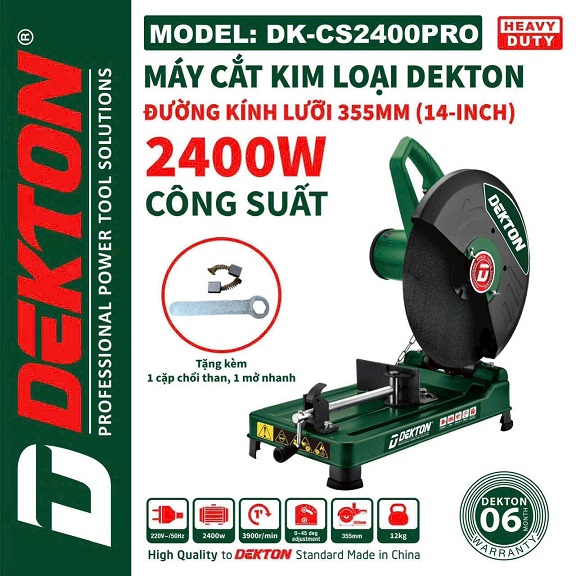 Máy cắt sắt Dekton DK-CS2400PRO