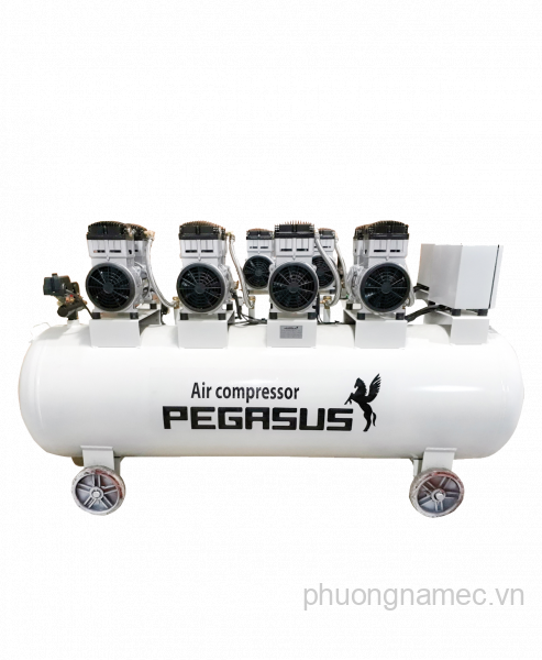 Máy nén khí không dầu giảm âm Pegasus TM-OF1100X4-500L