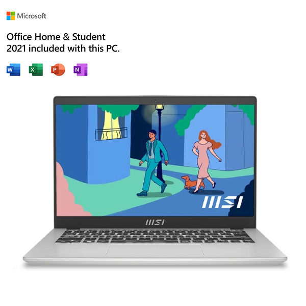 Laptop MSI Modern 14 C13M 611VN (Intel Core i5-1335U | 16GB | 512GB | Intel Iris Xe | 14 inch FHD | Win 11 | Urban Sliver)