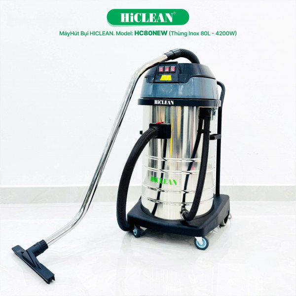 Máy hút bụi công nghiệp HiClean HC80 New