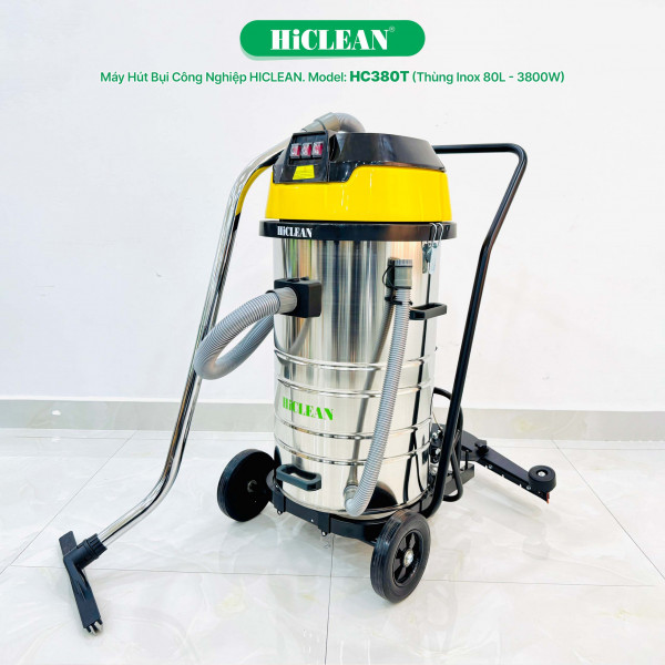 Máy hút bụi nhà xưởng HiClean HC380T