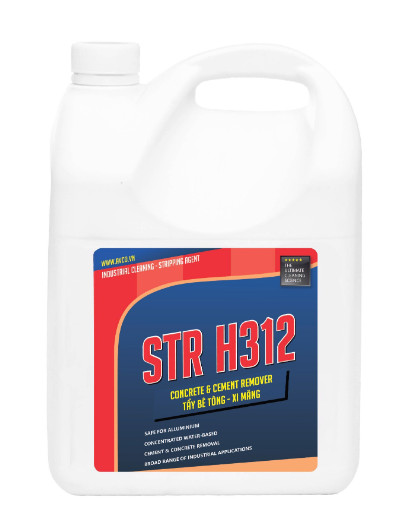 Tẩy xi măng - bề mặt nhôm STR H-312