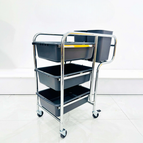 Xe đẩy thu gom thức ăn HiClean HC167