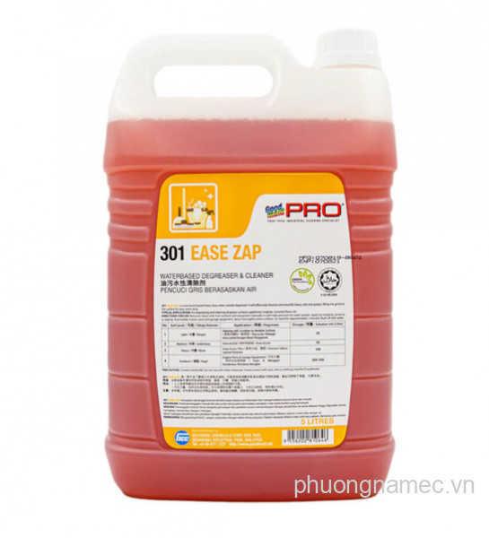 Dung dịch tẩy rửa dầu mỡ Goodmaid Pro GMP 301 EASE ZAP 5L