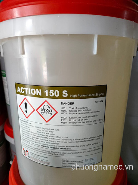 Hóa chất bóc sàn Action 150s 20L