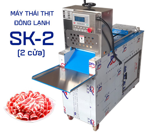 Máy thái thịt đông lạnh 2 cửa SK2