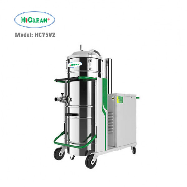Máy hút bụi công suất lớn 3 pha HiClean HC75VZ