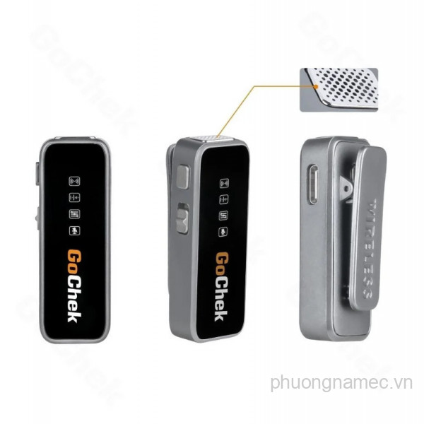 Micro thu âm không dây GoChek Ultra A cho điện thoại lọc tiếng ồn
