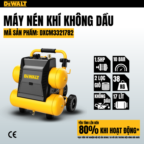 Máy nén khí DEWALT DXCM3321782