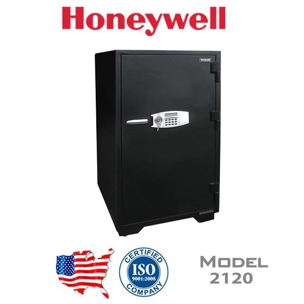 Két sắt chống cháy, chống nước Honeywell 2120 khoá cơ kết hợp khóa điện tử